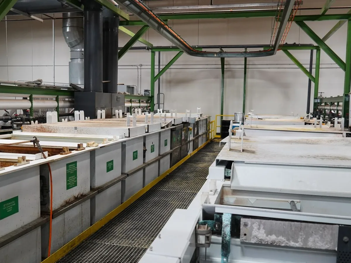 Plating line