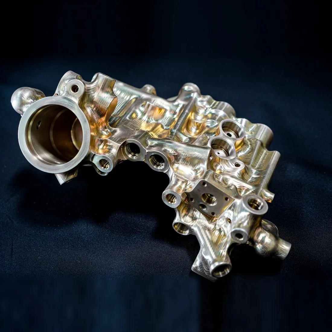Finished hydraulic manifold